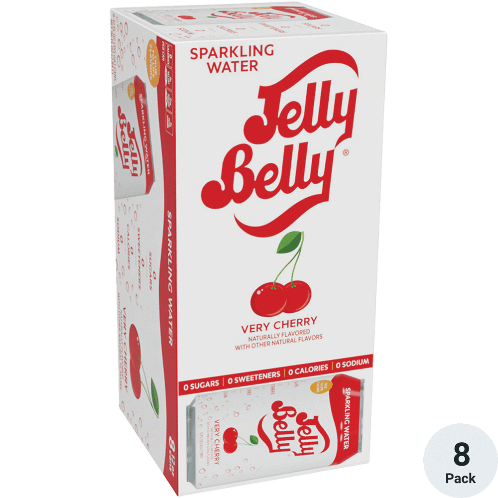 Jelly Belly Very Cherry 8pk-12oz Cans