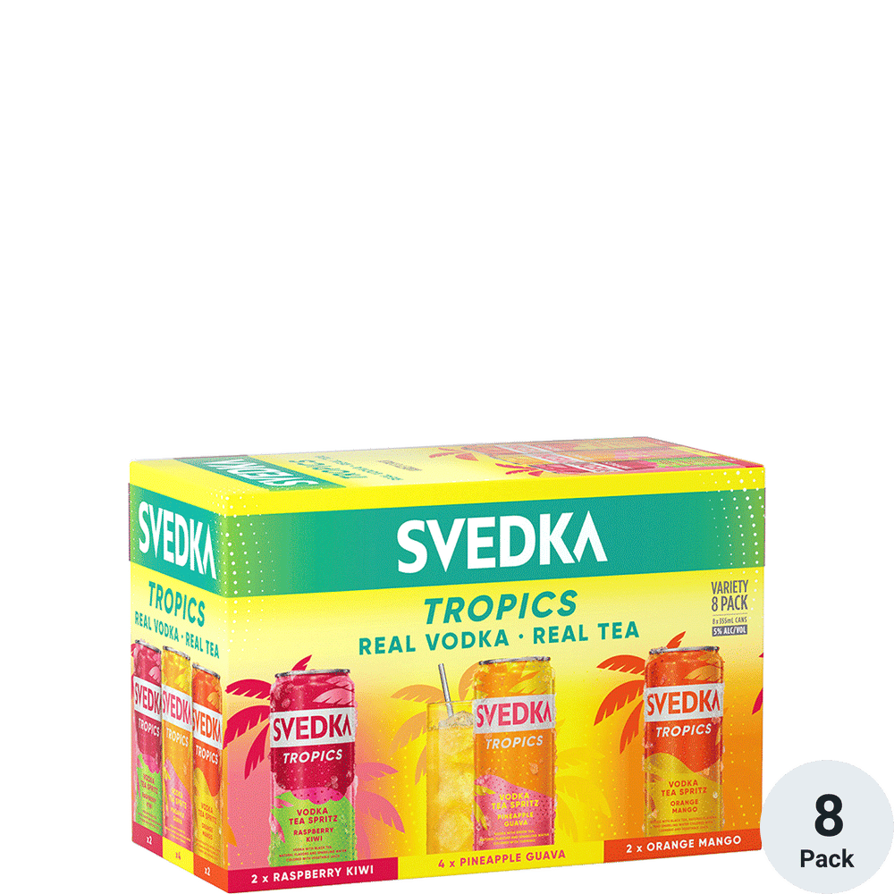 SVEDKA Tropics Variety Pack Vodka Tea Spritz Total Wine More svedka-tropics-variety-pack-vodka-tea-spritz-total-wine-more