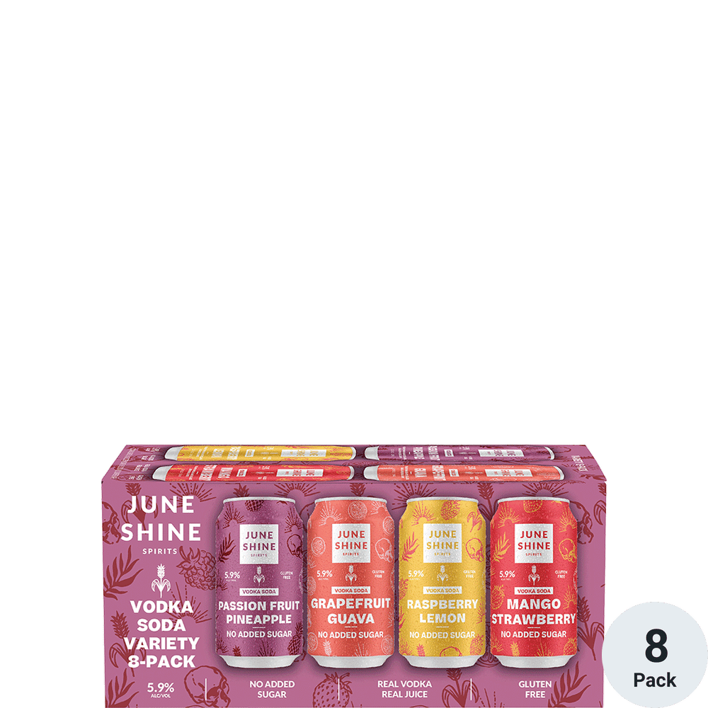 JuneShine Vodka Soda Variety Pack Total Wine & More