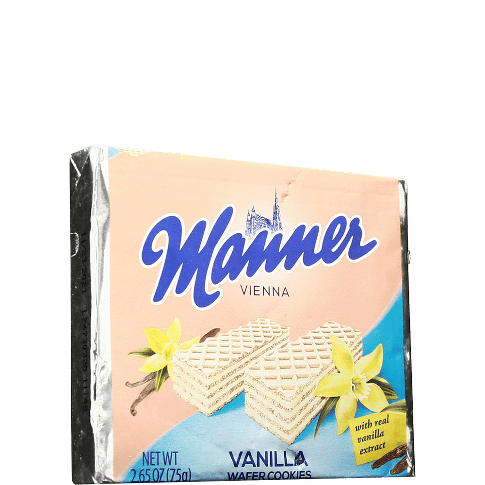 Manner Vanilla Cream Filled Wafers