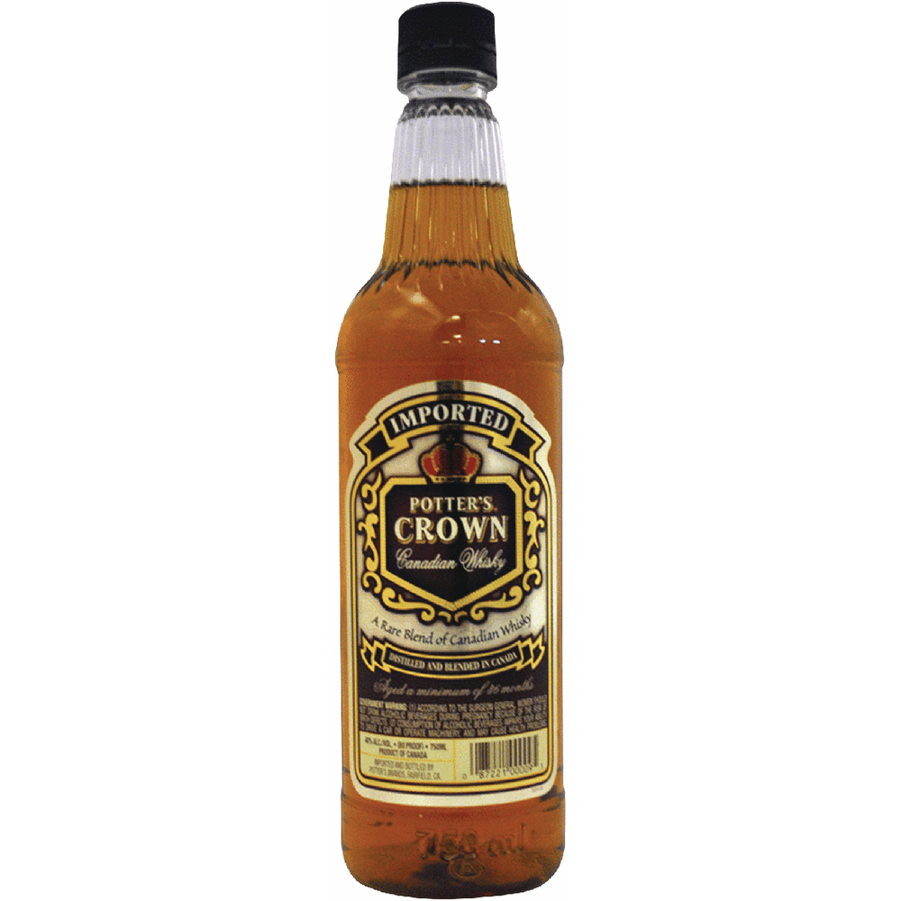 Potter's Crown Canadian Whisky