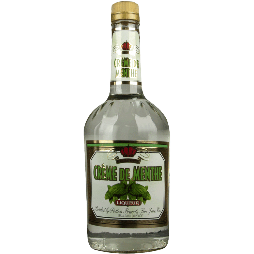 Potter's Creme de Menthe White