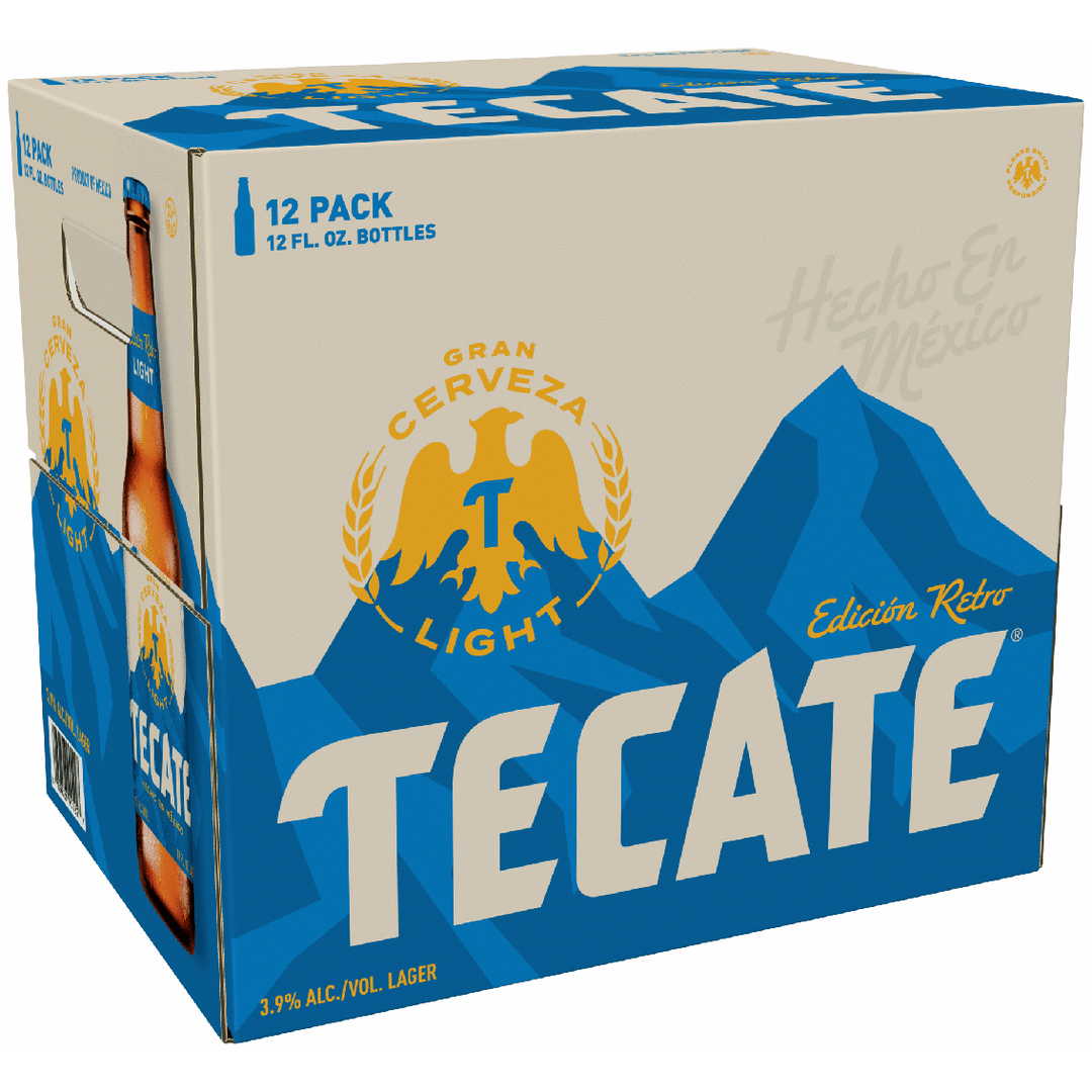 Tecate Light Mexican Lager Beer