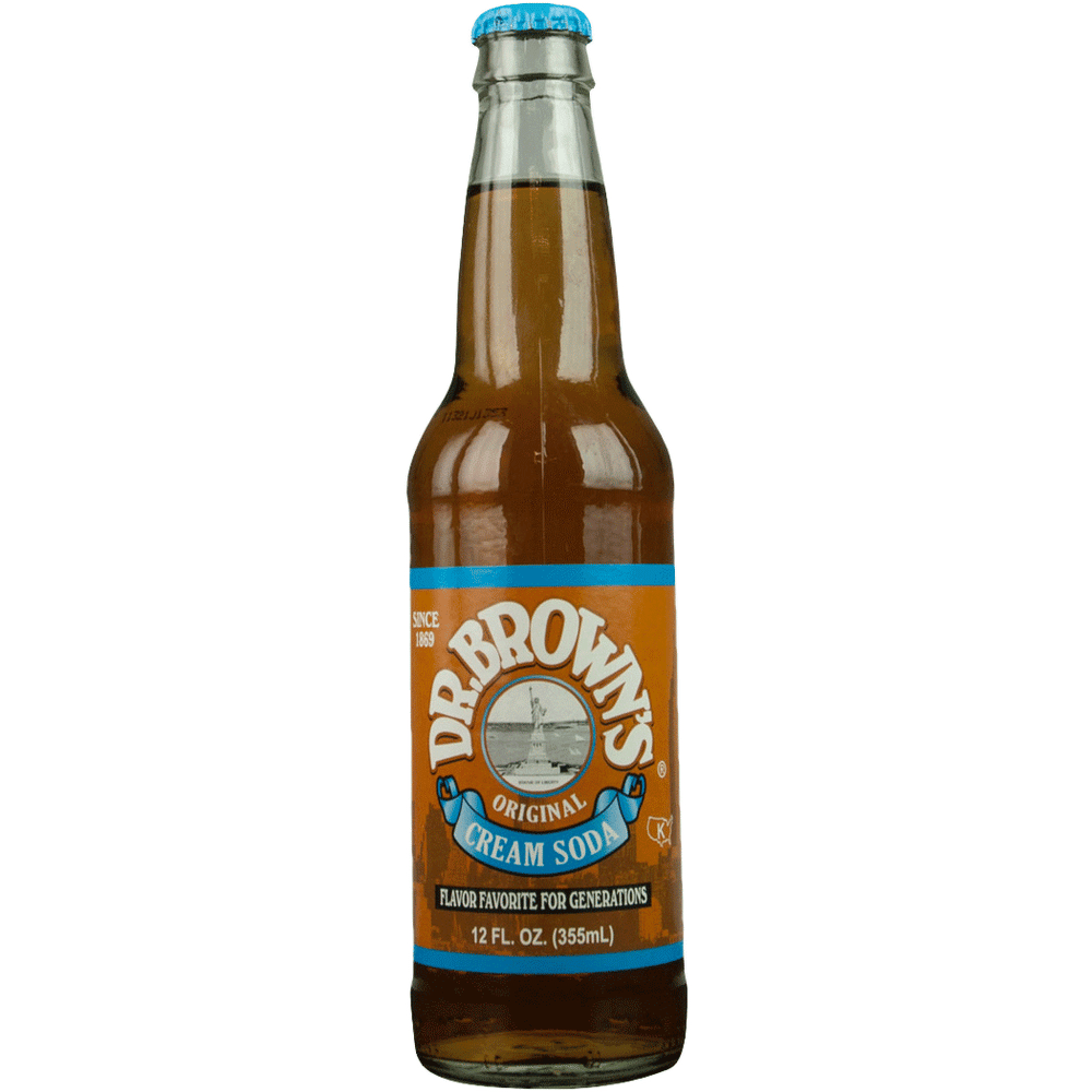 Dr Brown Cream Soda Bottle