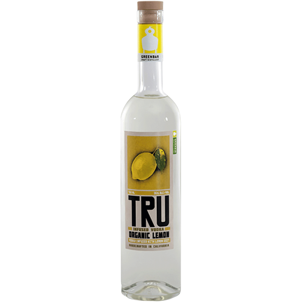 Greenbar TRU Organic Lemon Vodka