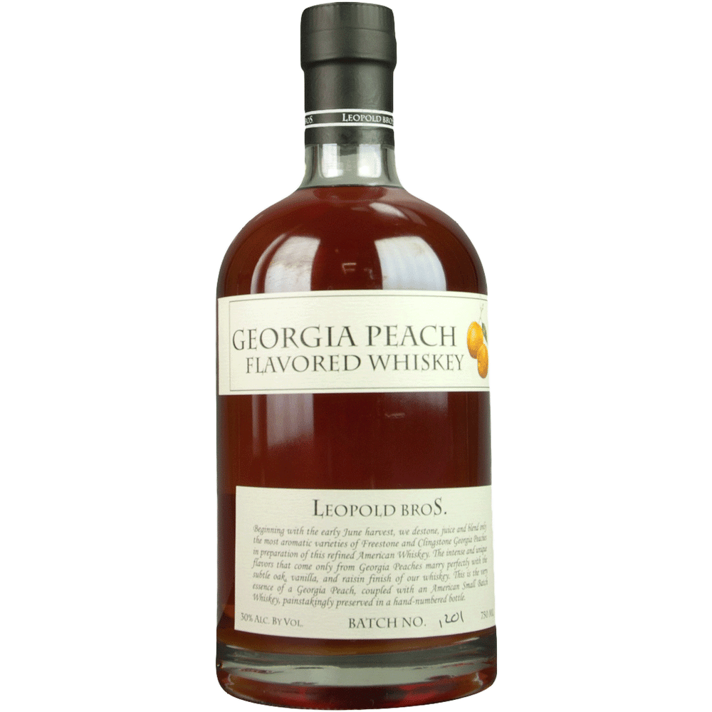 Leopold Bros GA Peach Whiskey