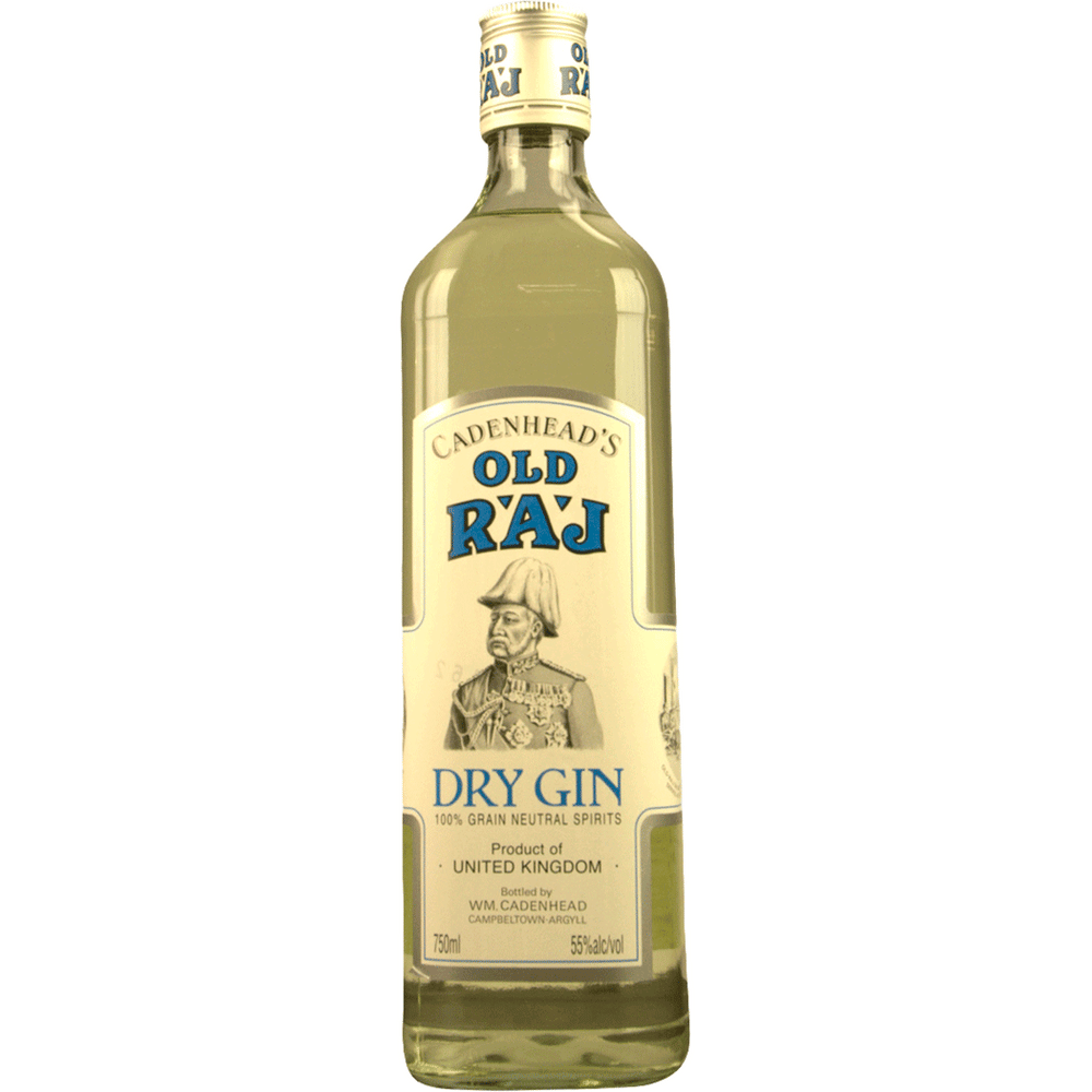 Old Raj Gin Blue Label 110 Proof