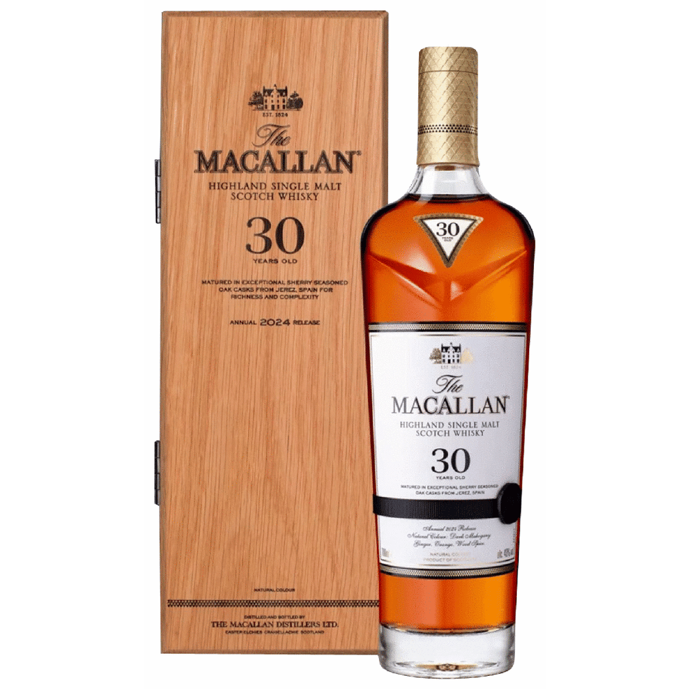 ウイスキー MACALLAN 30 The Macallan 30 Years Old Double Cask 2023 Release 750 ML