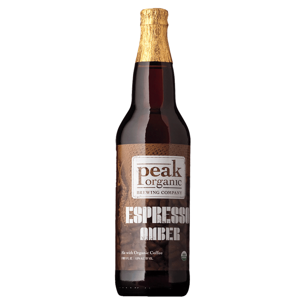 Peak Organic Espresso Amber Ale