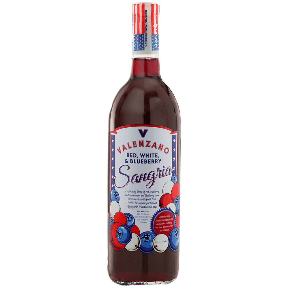 Valenzano Red White Blue Sangria