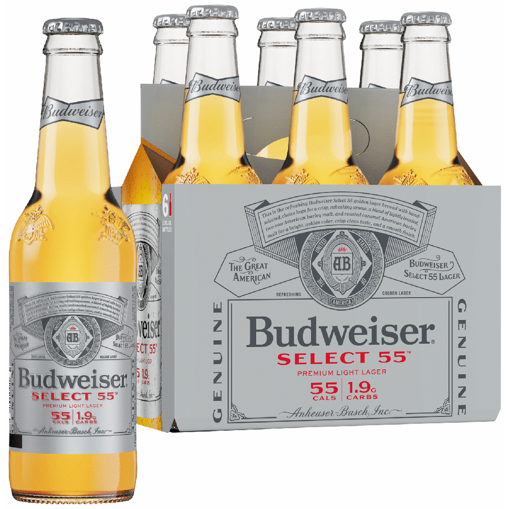 Budweiser Select 55 American Lager Beer