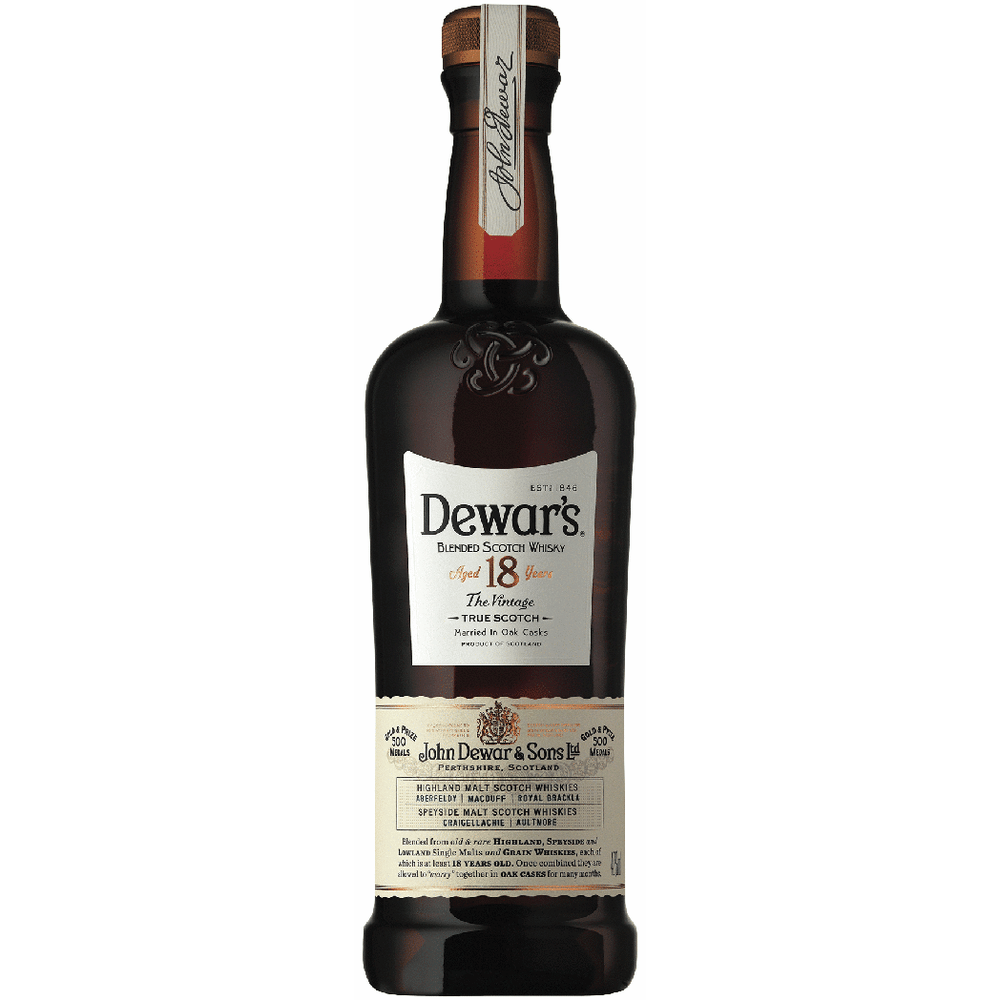 Dewar's 18年 スコッチウイスキー 750ml デュワーズ 18年 40% 750ml 箱付 スコッチ ウイスキー – SAKE People