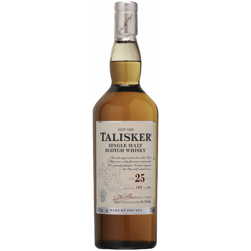 【高級】TALISKER 25年 シングルモルトスコッチウイスキー 700ml Talisker 25 Year Old Single Malt Scotch Whisky, 70cl | Malts US
