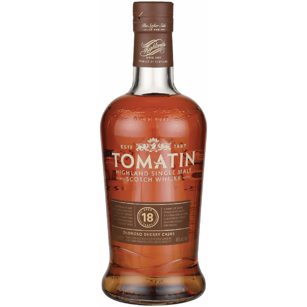 Tomatin Single Malt 18 Year Scotch | Total Wine & More
