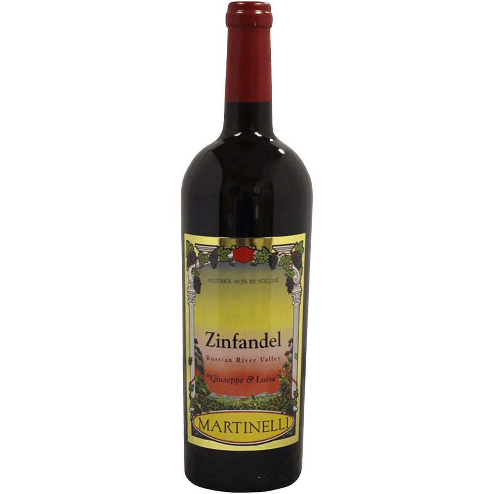 Martinelli Zinfandel Giuseppe & Luisa Vineyard, 2022