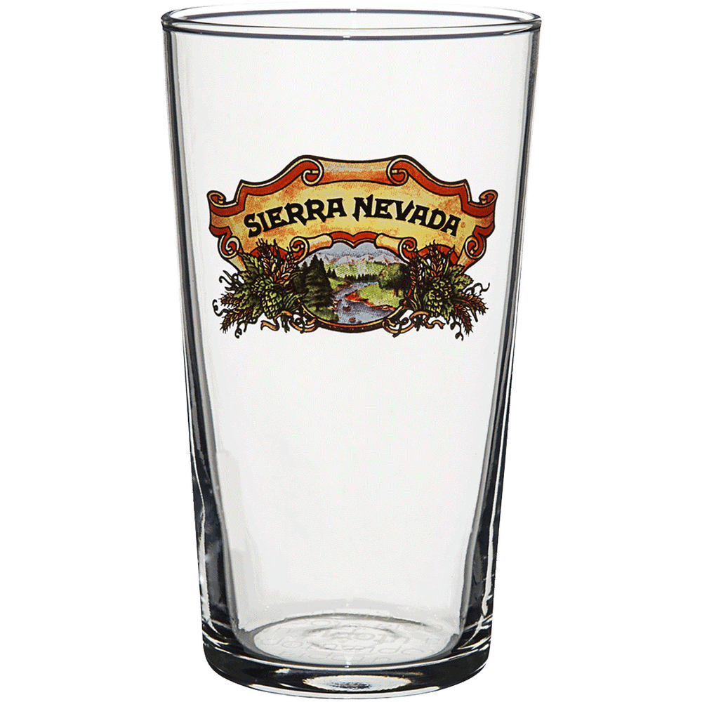 Sierra Nevada Logo Glass