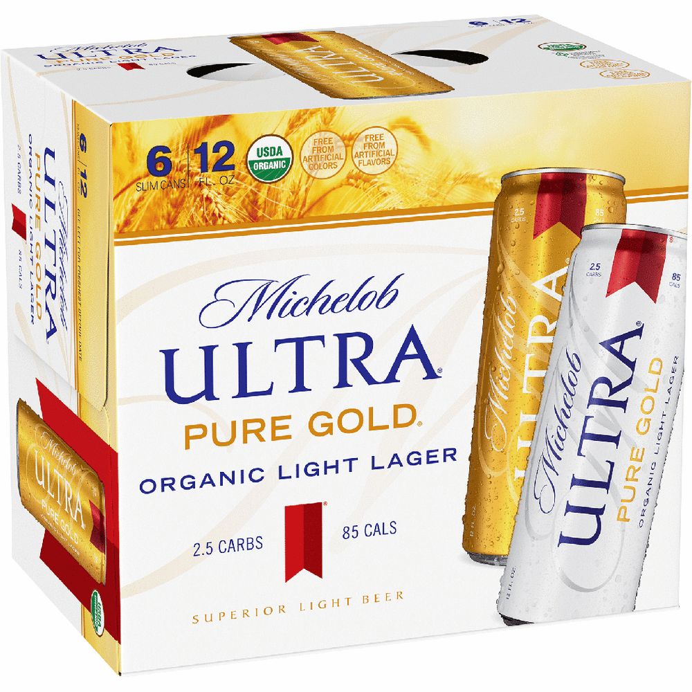 Michelob ULTRA Pure Gold Organic American Lager Beer