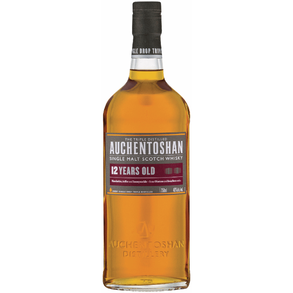 Auchentoshan 12年 スコッチウイスキー 750ml Auchentoshan 12 Years Old Single Malt Scotch Whisky - Liquor
