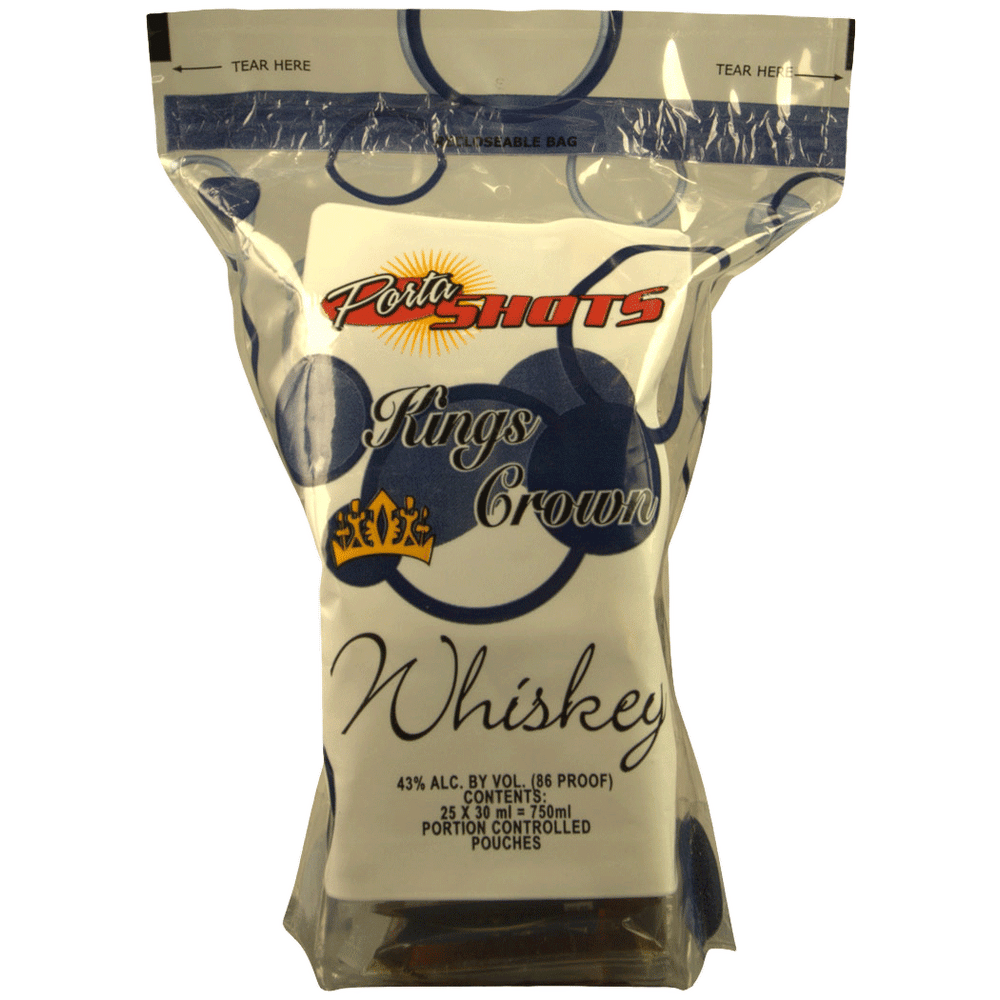 PortaShots Kings Crown Whiskey