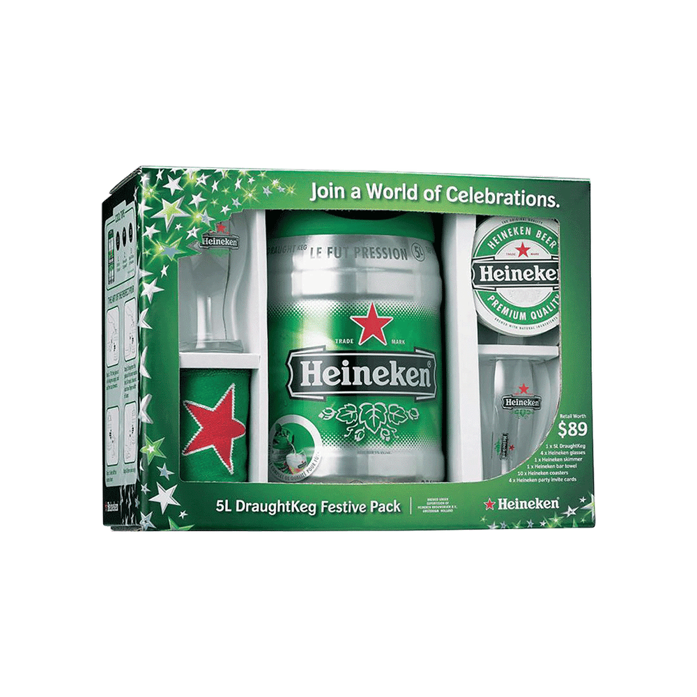 Heineken Draught Keg Gift Collection