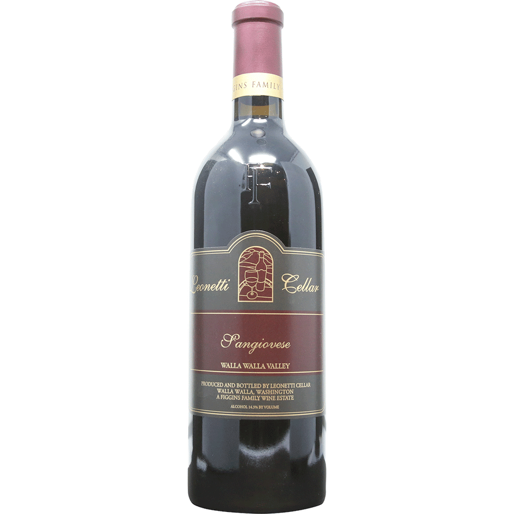 Leonetti Sangiovese Walla Walla Valley