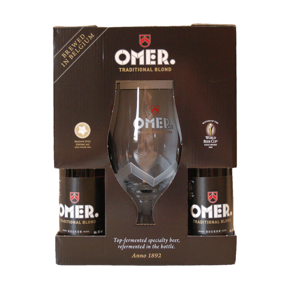 Bockor Omer Traditional Blond with Glass