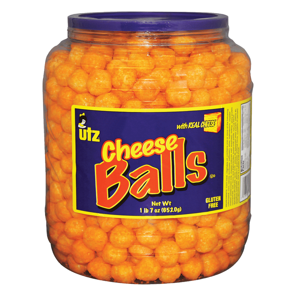 Utz Cheese Balls Tub