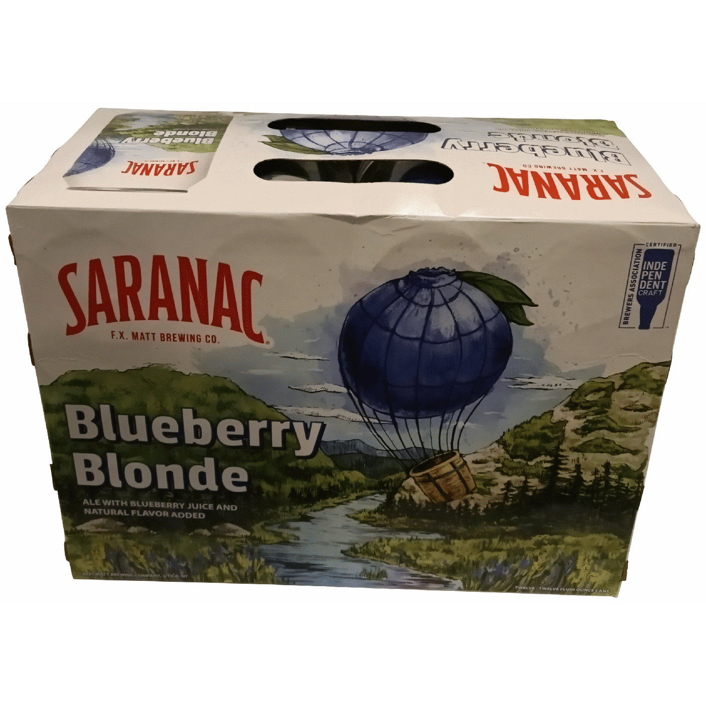 Saranac Blueberry Blonde Ale