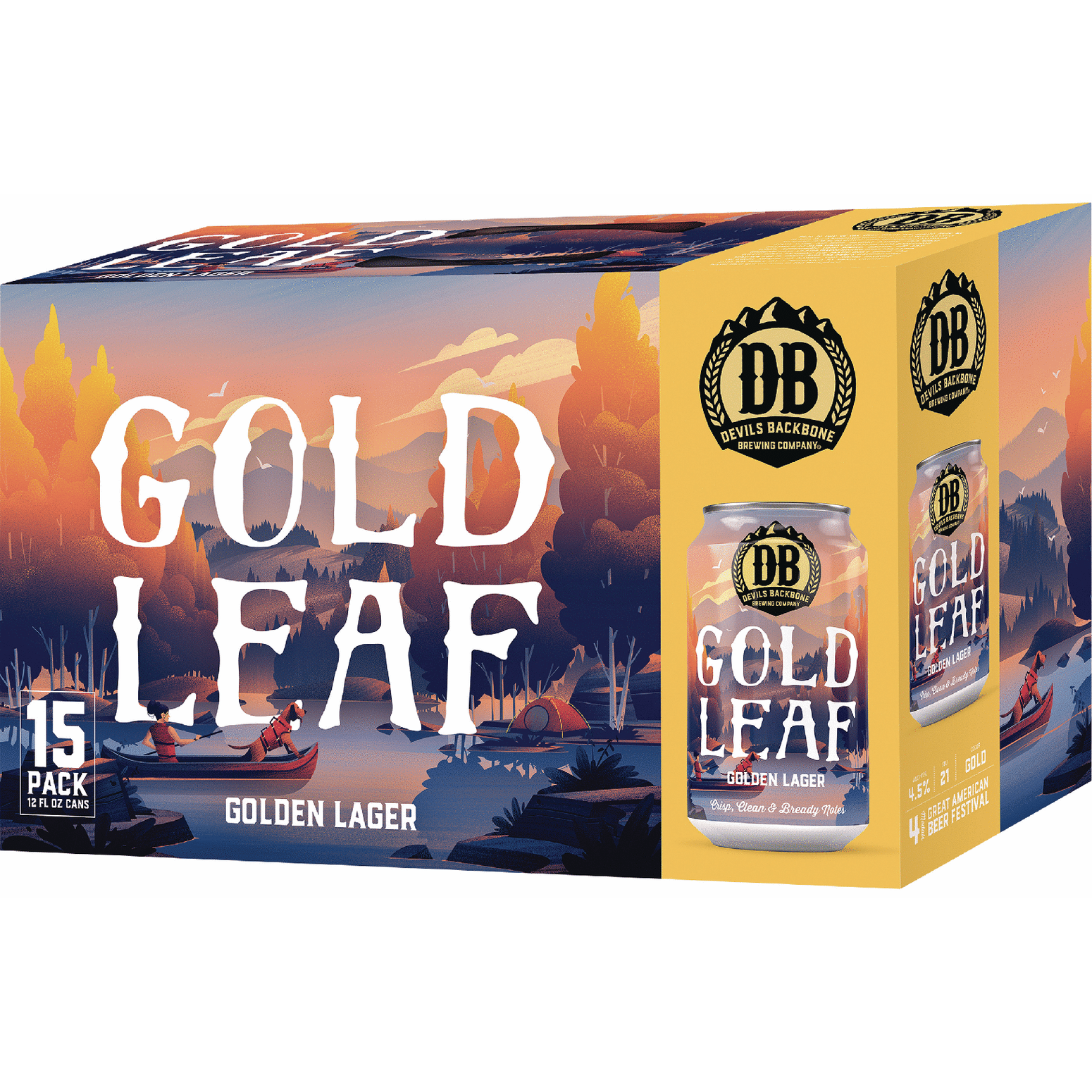 Devils Backbone Gold Leaf Lager