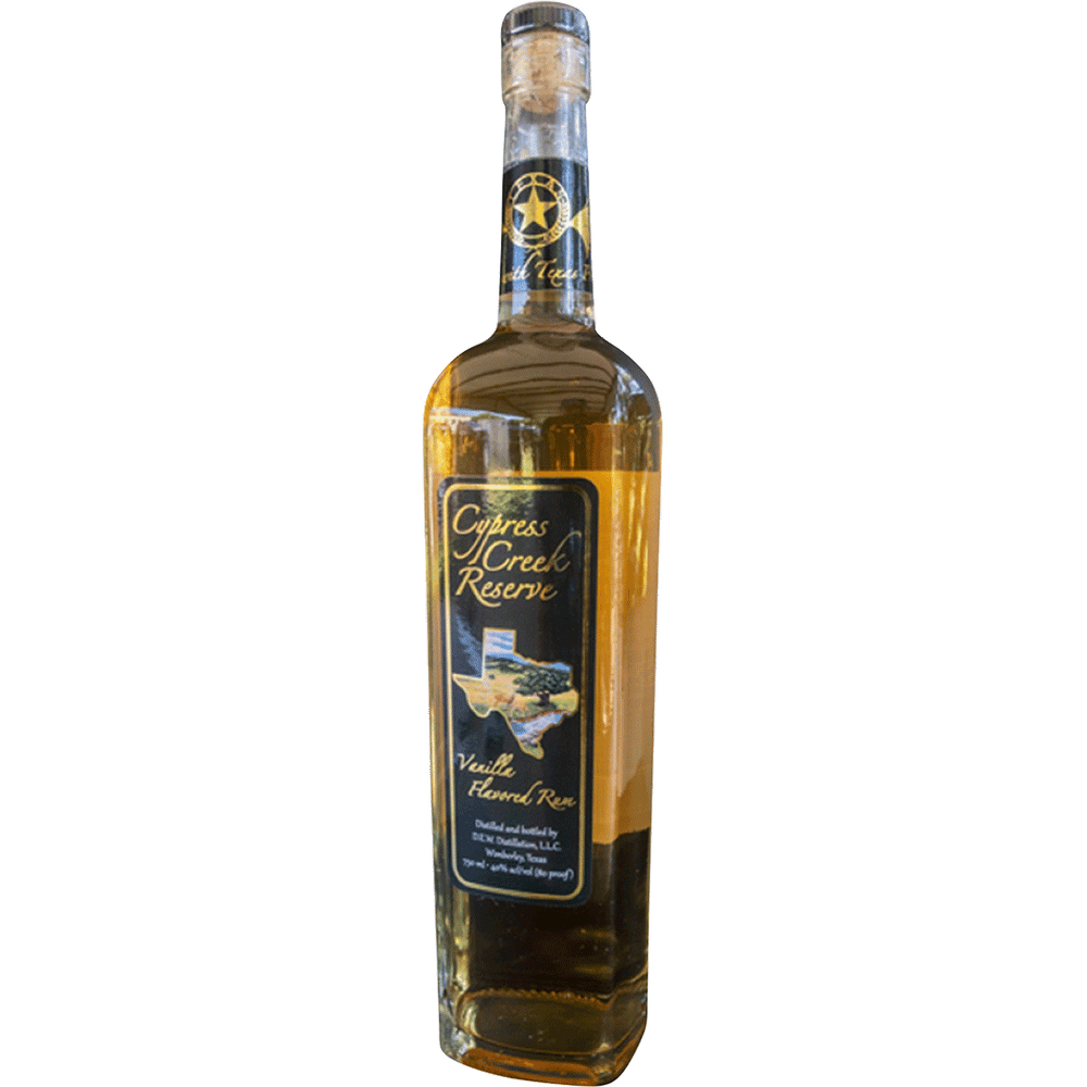 Cypress Creek Reserve Vanilla Rum