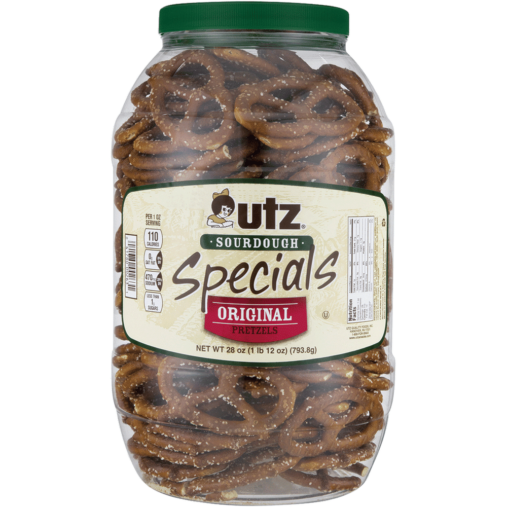 Utz Small Special Pretzels - Tub