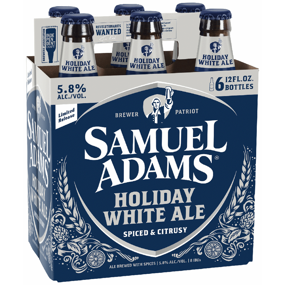 Samuel Adams Holiday White Ale Seasonal Beer