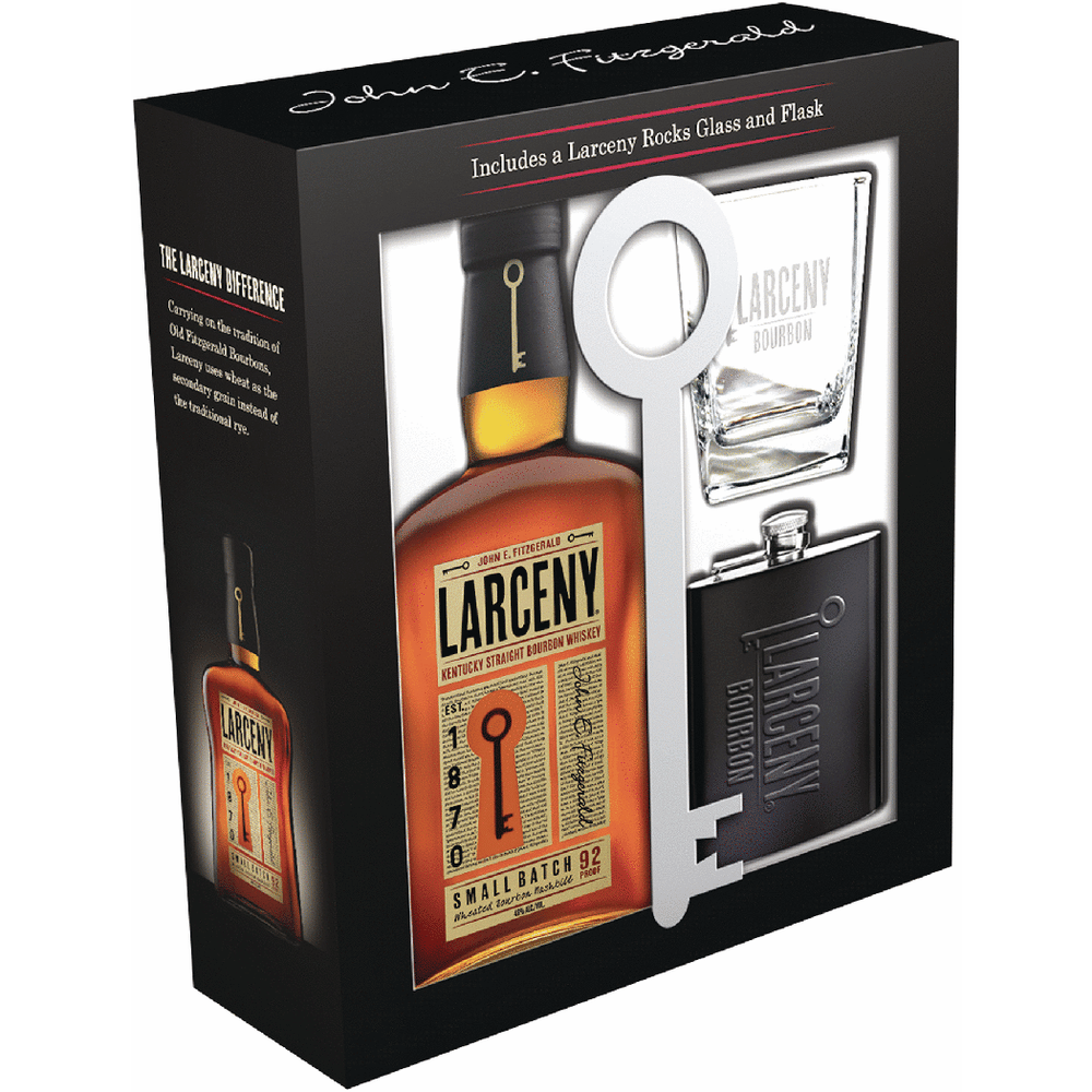 Larceny with Flask & Glass Gift