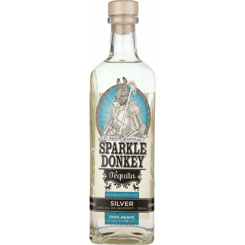 Sparkle Donkey Silver Tequila