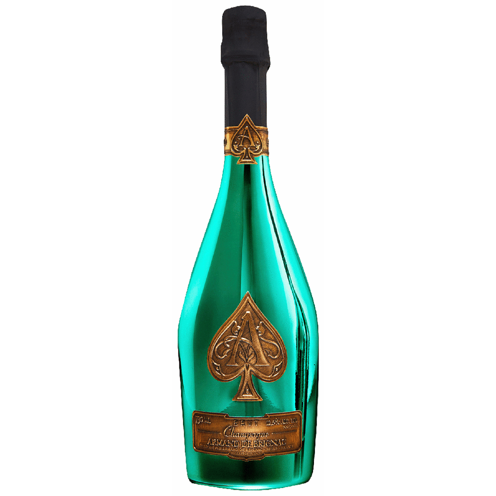 Armand de Brignac 緑色シャンパン 750ml Armand de Brignac Green Ace of Spades Brut Champagne | Total Wine
