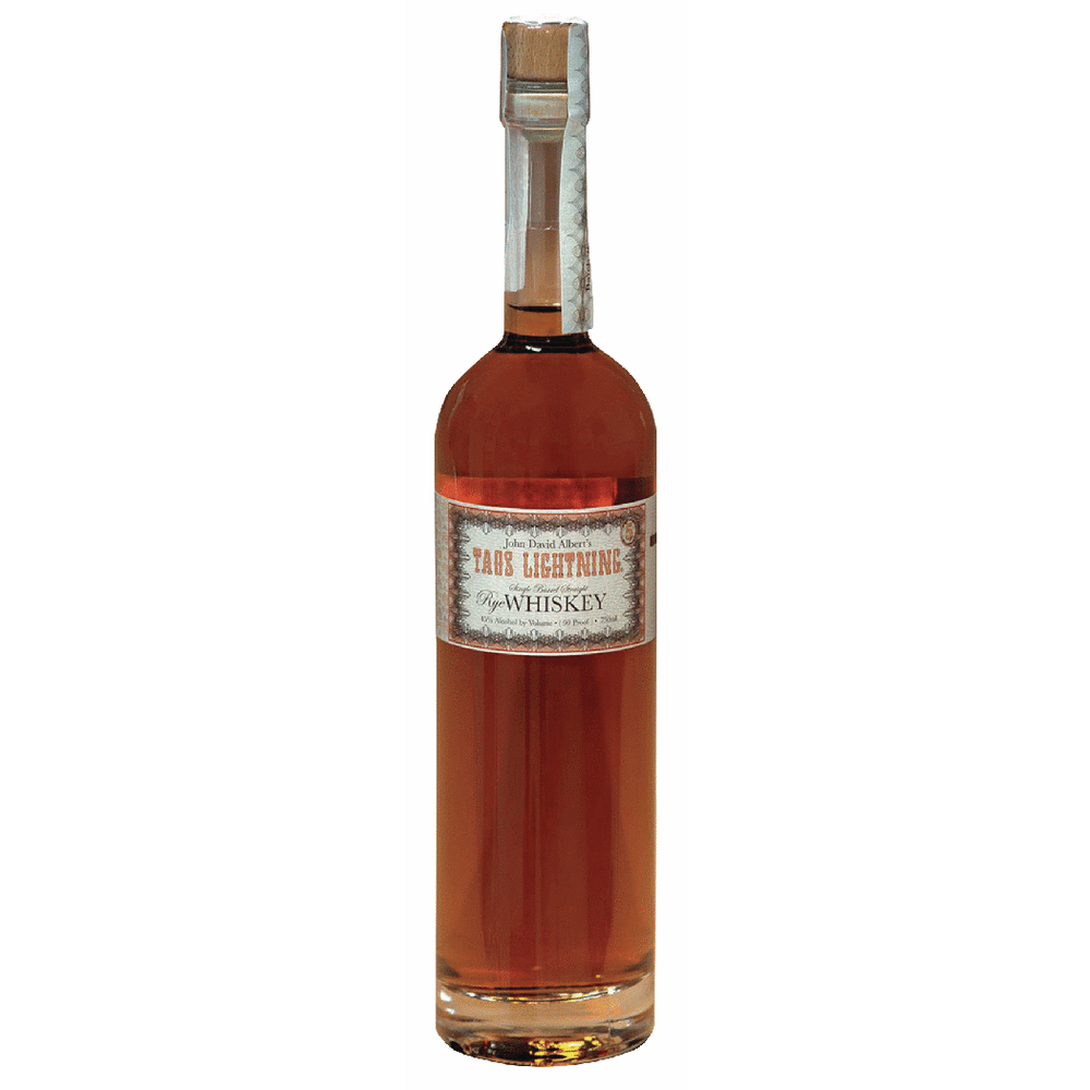 Taos Lightning Rye Whiskey John David Albert's