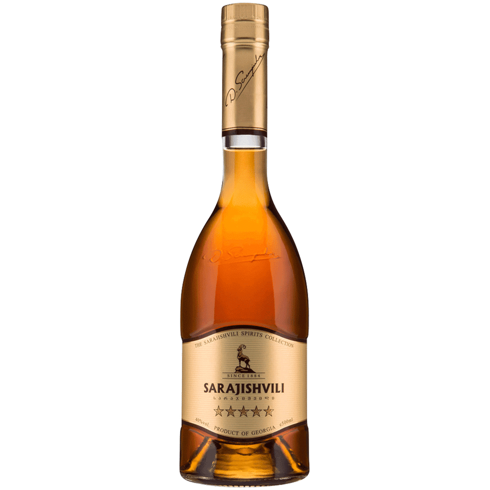 Sarajishvili 5 Stars 5 Yr Georgian Brandy
