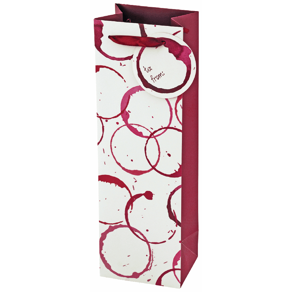 Gift Bag Wine Stain