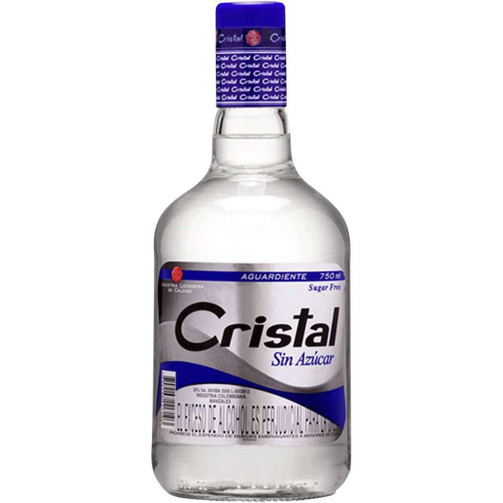 Cristal Aguardiente Sin Azucar