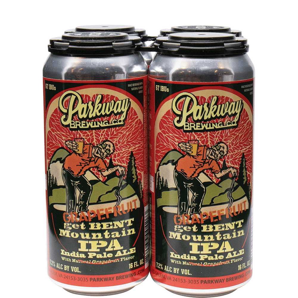 Parkway Grapefruit Get Bent Mountain IPA