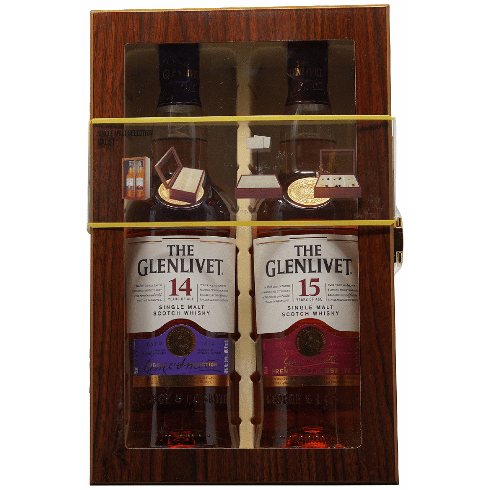 Glenlivet 14 Year & 15 Year Dual Pack Gift | Total Wine & More