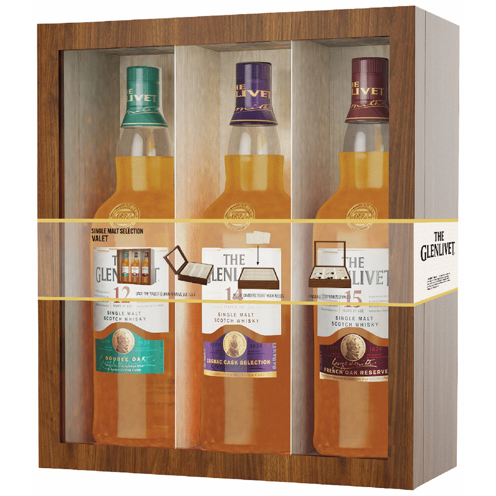 THE GLENLIVET 12年 750ml 3本セット Glenlivet 12 Year 14 Year & 15 Year Tri-Pack | Total Wine & More