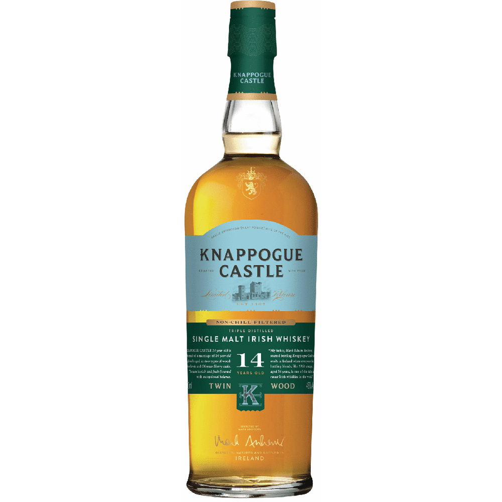 Knappogue Castle Single Malt 14 Year Irish Whiskey