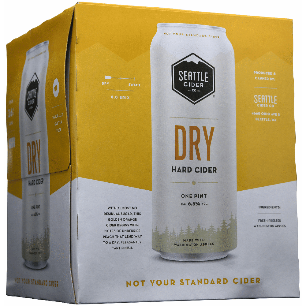 Seattle Cider Dry Hard Cider
