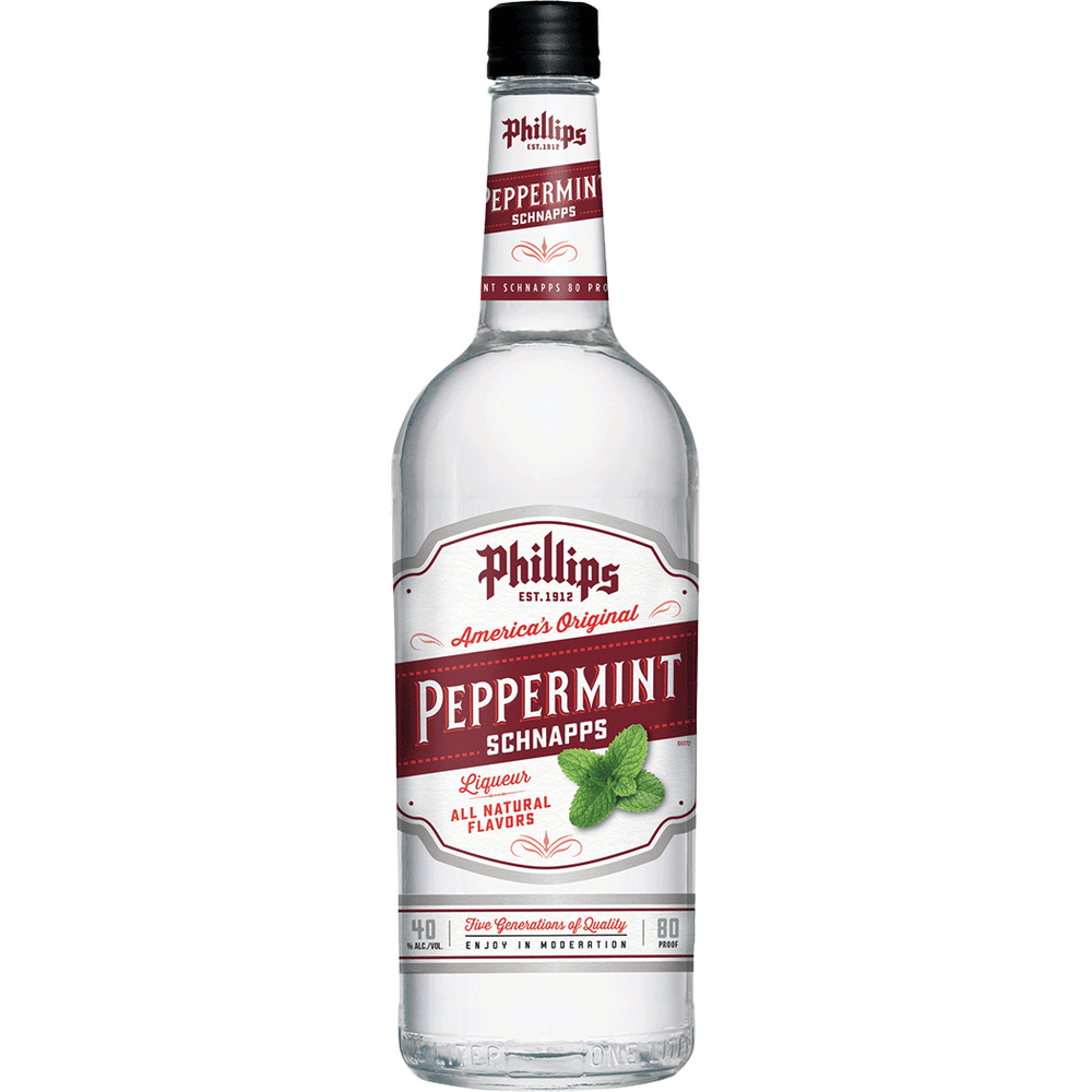 Phillips Peppermint Schnapps 80 Proof