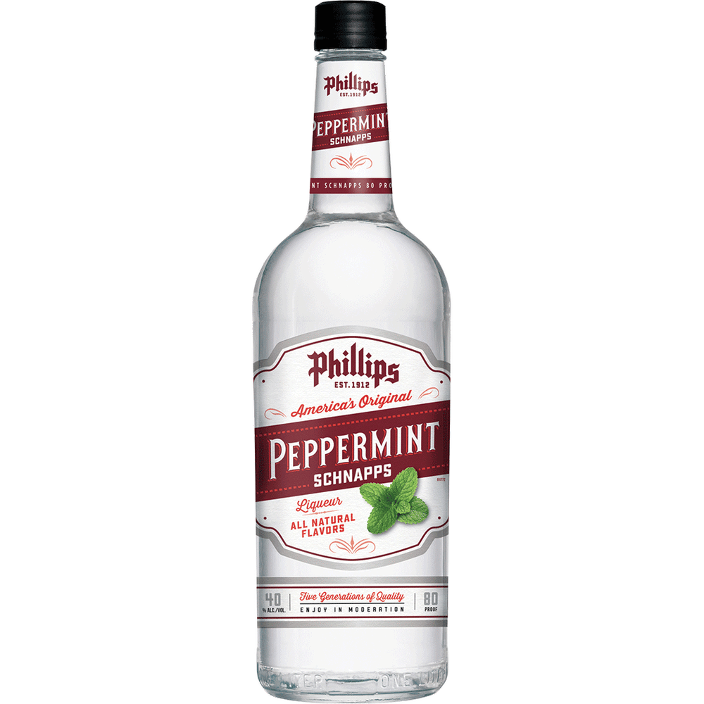Phillips Peppermint Schnapps 80 Proof