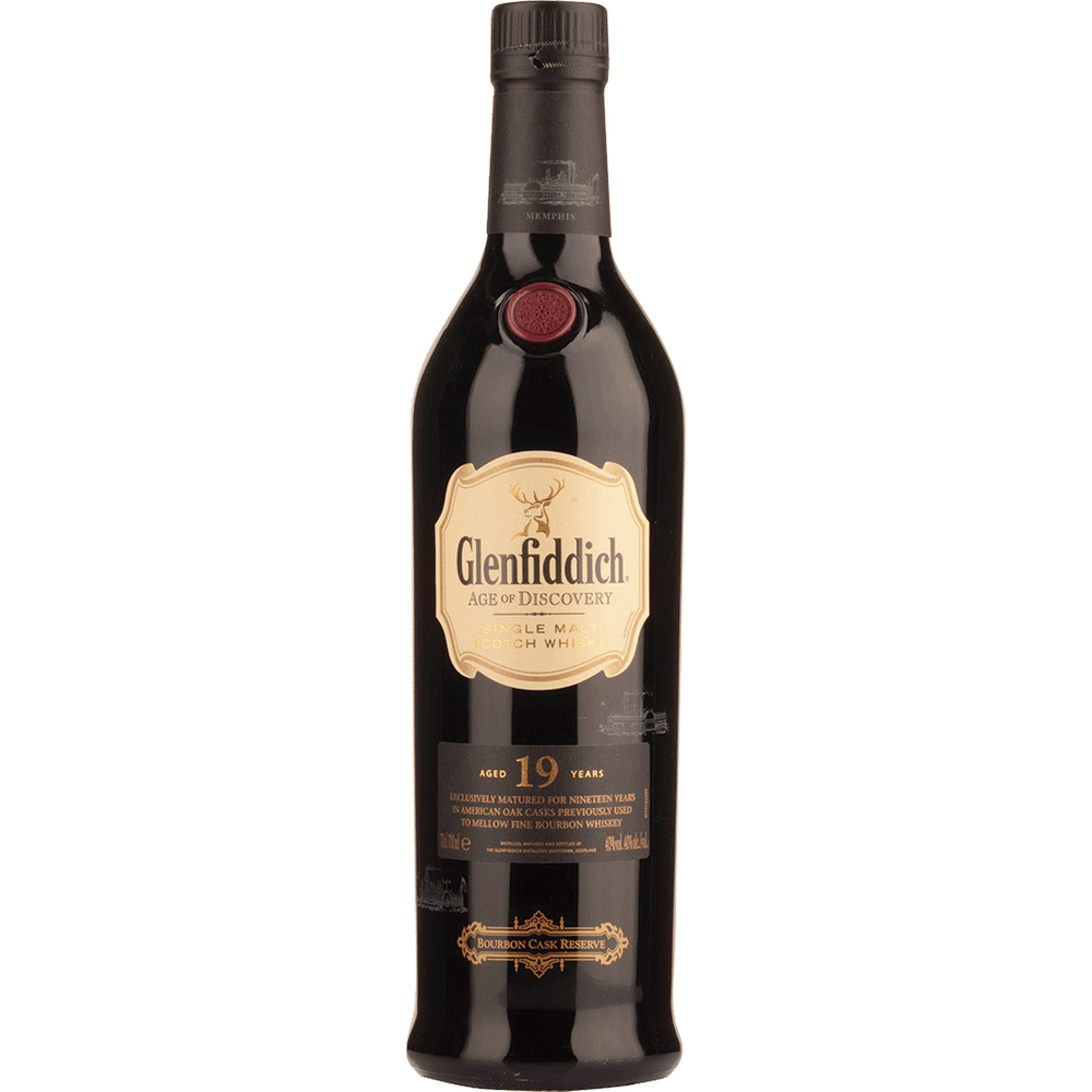 Glenfiddich 19 Year Old Bourbon Cask Reserve Single Malt Scotch Whisky