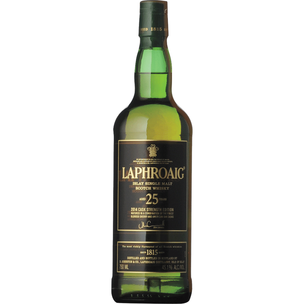 ウイスキー Laphroaig 25 Year Old 700ml 2015 Laphroaig 25 Year Old Single Malt Scotch Whisky – Hi Proof