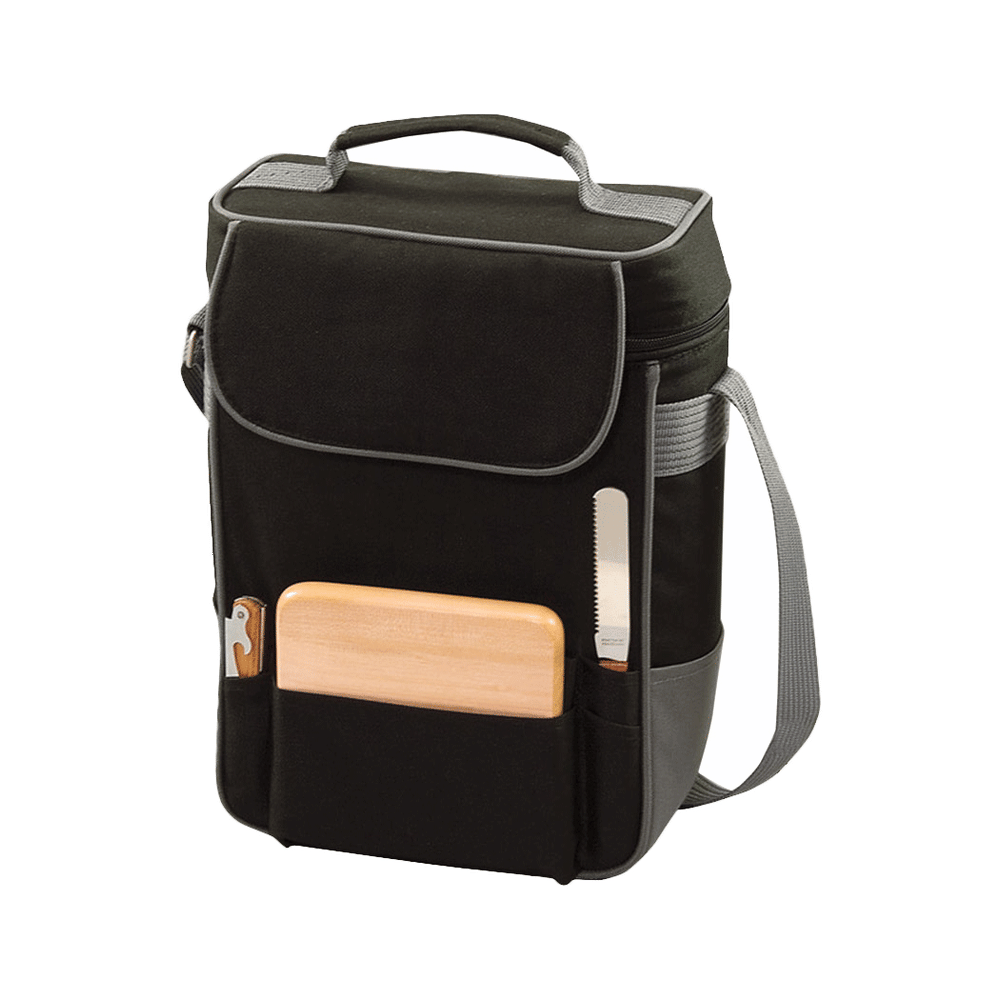 Duet Wine & Cheese Tote - Black