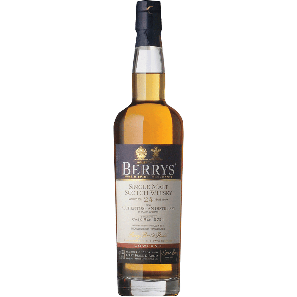 Berrys' Auchentoshan 24 Yr | Total Wine & More